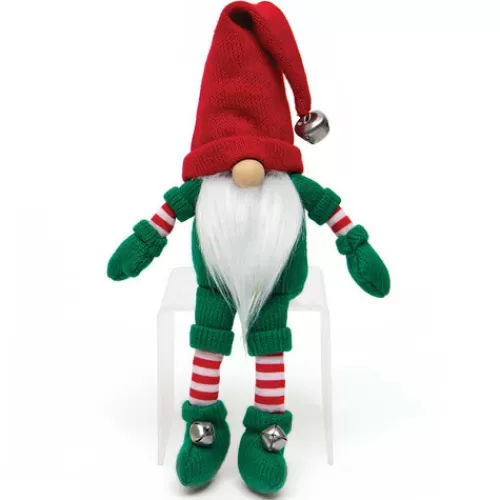 Gnomes>Tannenbaum Holiday Shop 10" Elf Gnome With Long Legs