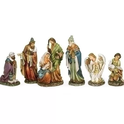 Nativity Sets And Religious Ornaments>Tannenbaum Holiday Shop 16" Nativity Set, 6 Pieces