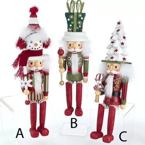 Nutcrackers>Tannenbaum Holiday Shop 17" Hollywood(Tm) Shelf Sitters, 3 Ssorted