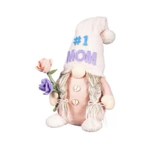 Indoor Decor^Tannenbaum Holiday Shop #1 Mom Gnome With Flowers