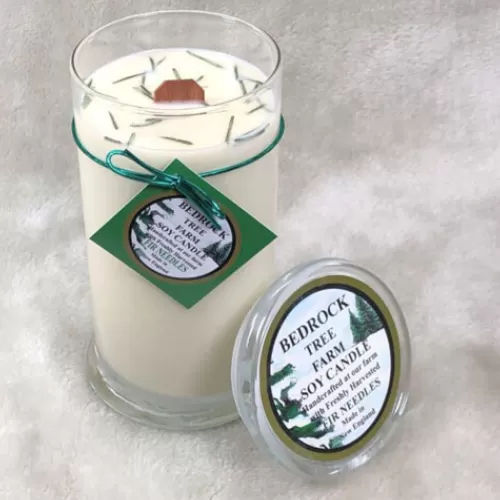 Candles And Home Fragrances^Tannenbaum Holiday Shop 21 Oz Bedrock Farms Fir Soy Candle