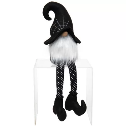 Indoor Decor^Tannenbaum Holiday Shop 21" Witch Gnome With Cobweb Hat