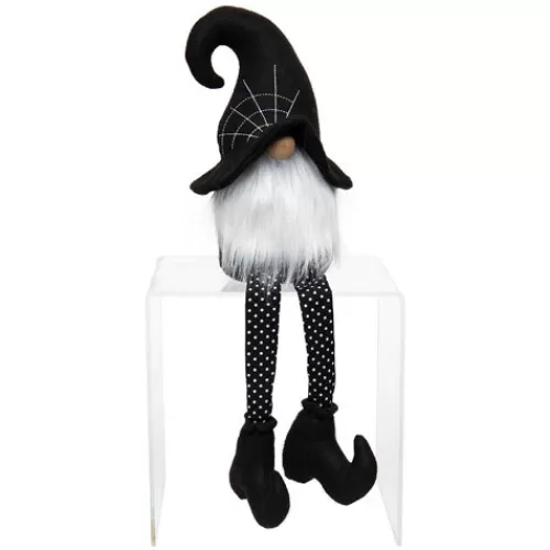 Gnomes>Tannenbaum Holiday Shop 21" Witch Gnome With Cobweb Hat