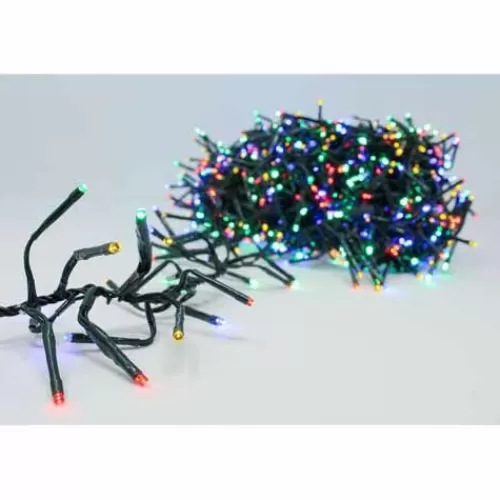 Lights And Lite-Up Decor>Tannenbaum Holiday Shop 37' Multi Firecracker Tree Wrap 1500 Led