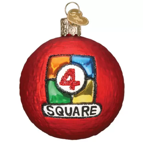 Sport Ornaments>Tannenbaum Holiday Shop 4 Square Ball