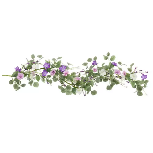 Floral, Wreaths, And Garlands>Tannenbaum Holiday Shop 5' Lisianthus Garland