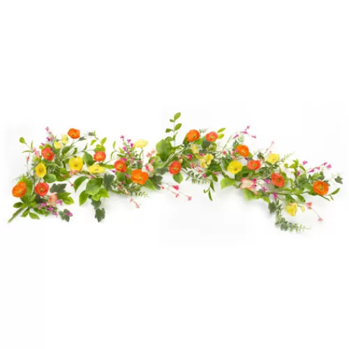 Floral, Wreaths, And Garlands>Tannenbaum Holiday Shop 5' Poppy Garland