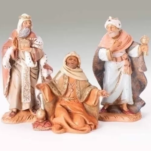 Nativity Sets And Religious Ornaments>Tannenbaum Holiday Shop 5" Three Kings (3 Pcs)