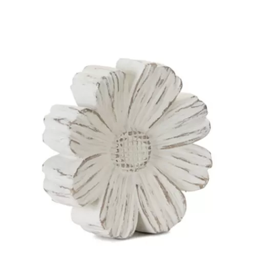 Indoor Decor^Tannenbaum Holiday Shop 6" Resin/Stone Powder Flower