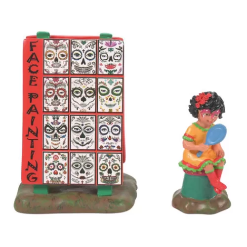 Department 56 - Halloween Village>Tannenbaum Holiday Shop A Pretty Catrina Set Of 2