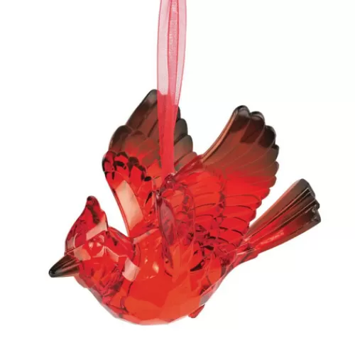 Animal Ornaments^Tannenbaum Holiday Shop Acrylic Cardinal Memory Ornament