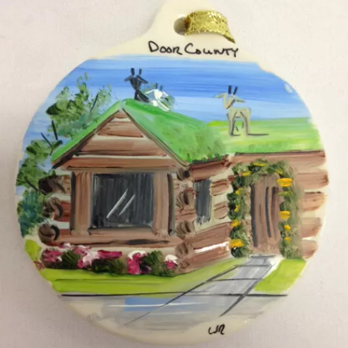 Door County Ornaments And Gifts>Tannenbaum Holiday Shop Al Johnson's Flat Ornament