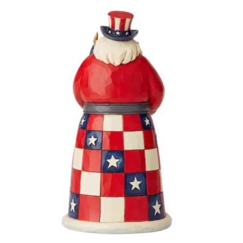 Patriotic And Military Ornament>Tannenbaum Holiday Shop American Santa