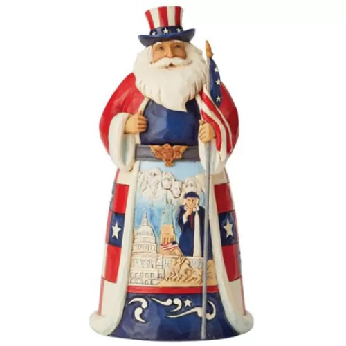 Fourth Of July / Patriotic>Tannenbaum Holiday Shop American Santa