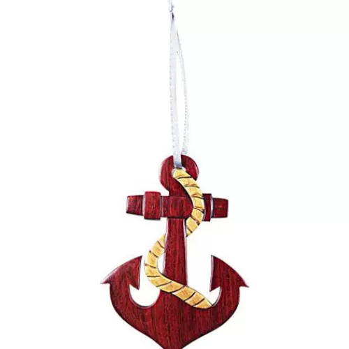 Door County Ornaments And Gifts>Tannenbaum Holiday Shop Anchor Ornament