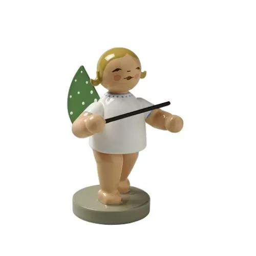 Angels Figurines And Ornaments>Tannenbaum Holiday Shop Angel With Baton