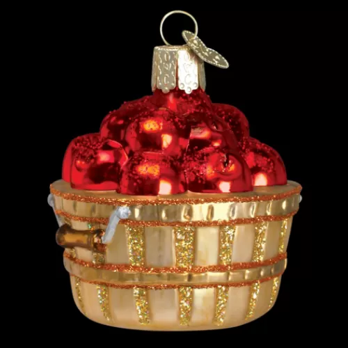 Food And Beverage Ornaments^Tannenbaum Holiday Shop Apple Basket