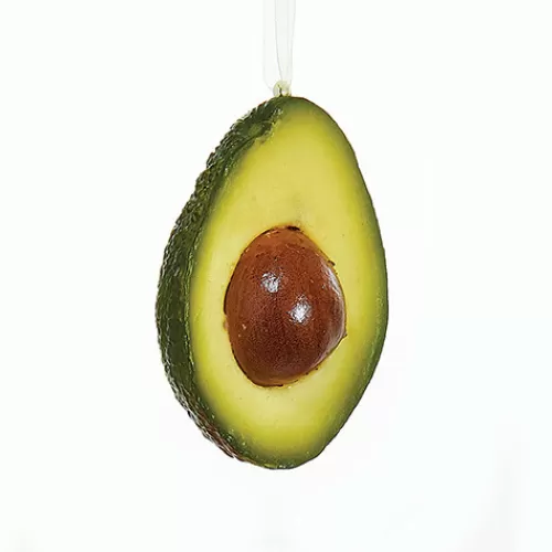 Food And Beverage Ornaments^Tannenbaum Holiday Shop Avocado Foam Ornament