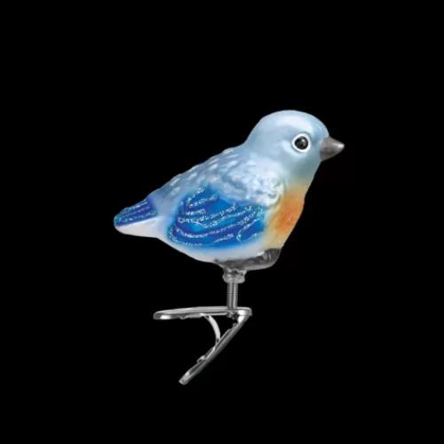 Animal Ornaments^Tannenbaum Holiday Shop Baby Bluebird