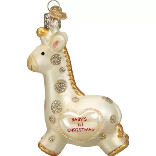 Animal Ornaments^Tannenbaum Holiday Shop Baby's First Christmas Giraffe