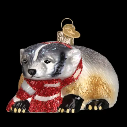 Animal Ornaments^Tannenbaum Holiday Shop Badger