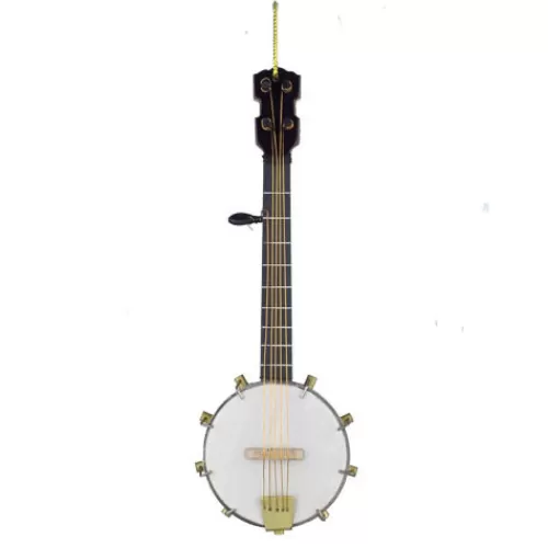 Music Ornaments>Tannenbaum Holiday Shop Banjo Ornament