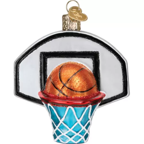 Sport Ornaments>Tannenbaum Holiday Shop Basketball Hoop