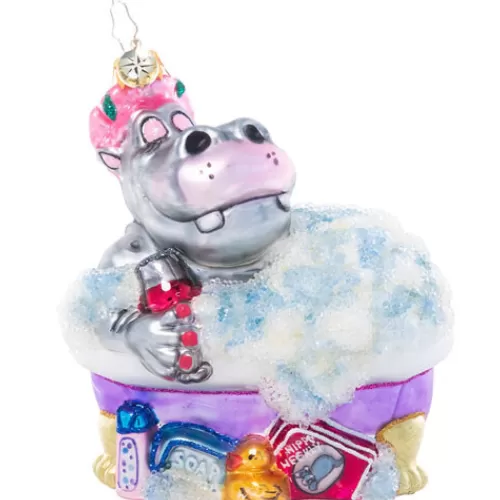 Animal Ornaments^Tannenbaum Holiday Shop Bathtime Bubbles