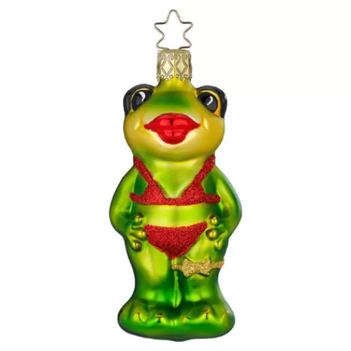 Animal Ornaments^Tannenbaum Holiday Shop Beach Party Frog