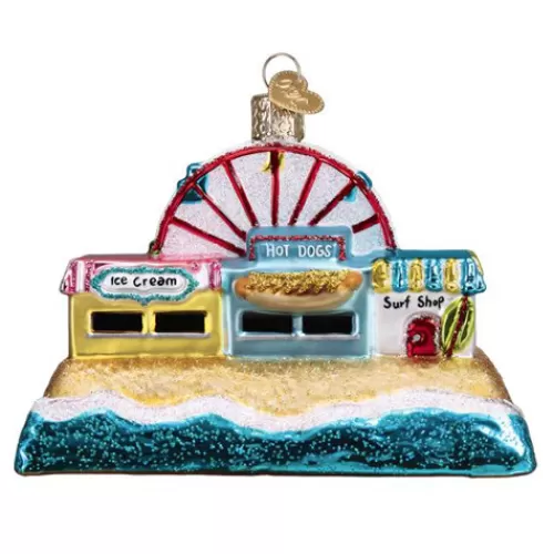 Travel And Destination Ornaments>Tannenbaum Holiday Shop Beachscape