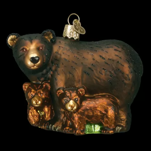 Animal Ornaments^Tannenbaum Holiday Shop Bear With Cubs