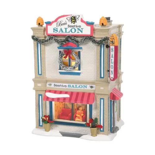 Department 56 - Villages^Tannenbaum Holiday Shop Bea's Beehive Salon