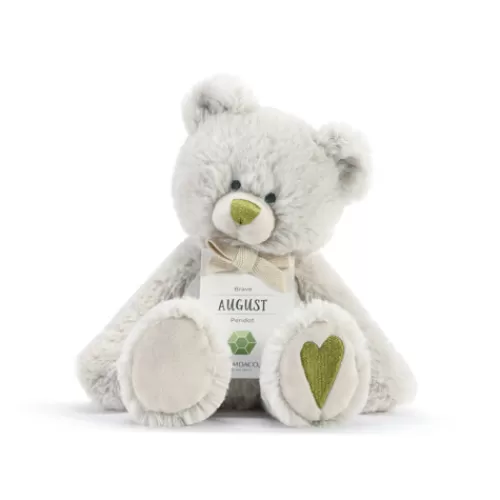 Puzzles And Toys>Tannenbaum Holiday Shop Birthstone Bear - August