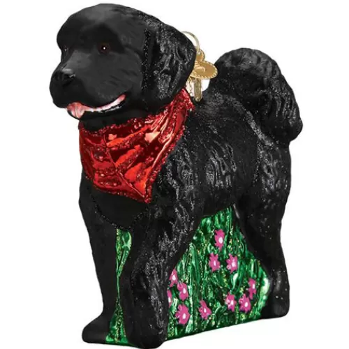 Animal Ornaments^Tannenbaum Holiday Shop Black Doodle Dog