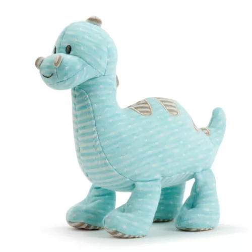 Baby Ornaments And Gifts^Tannenbaum Holiday Shop Blue Dino Rattle