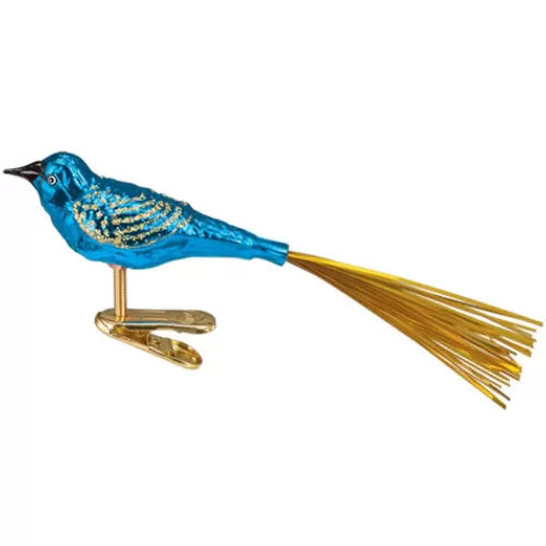 Animal Ornaments^Tannenbaum Holiday Shop Blue Lovebird