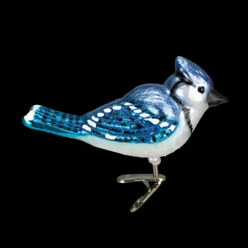 Animal Ornaments^Tannenbaum Holiday Shop Bright Blue Jay