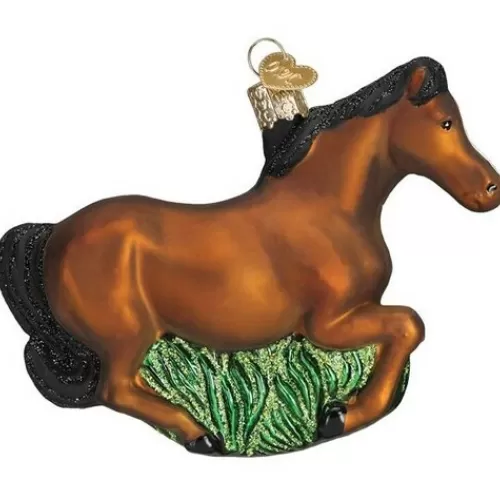 Animal Ornaments^Tannenbaum Holiday Shop Brown Mustang