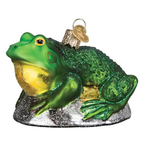 Animal Ornaments^Tannenbaum Holiday Shop Bull Frog