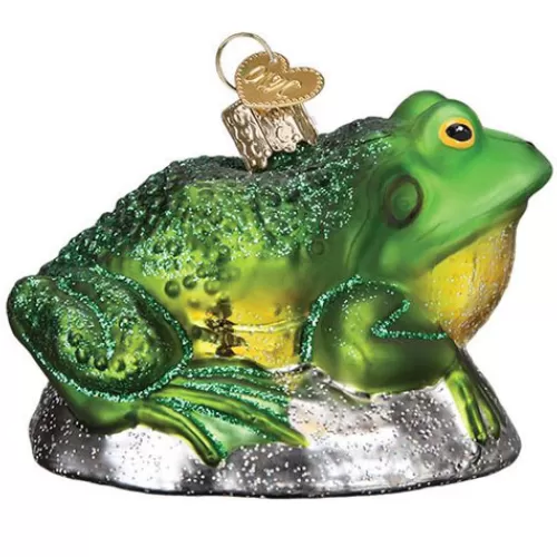 Animal Ornaments^Tannenbaum Holiday Shop Bull Frog