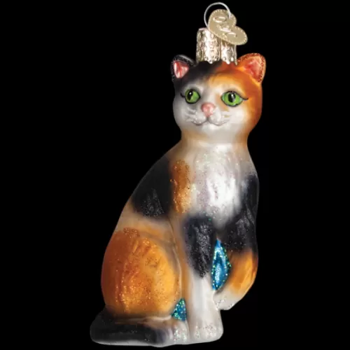 Animal Ornaments^Tannenbaum Holiday Shop Calico Cat