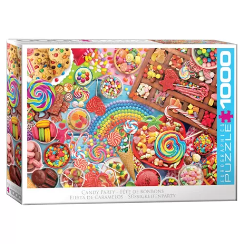 Puzzles And Toys>Tannenbaum Holiday Shop Candy Party 1000-Piece Puzzle