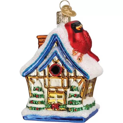 Animal Ornaments^Tannenbaum Holiday Shop Cardinal Birdhouse