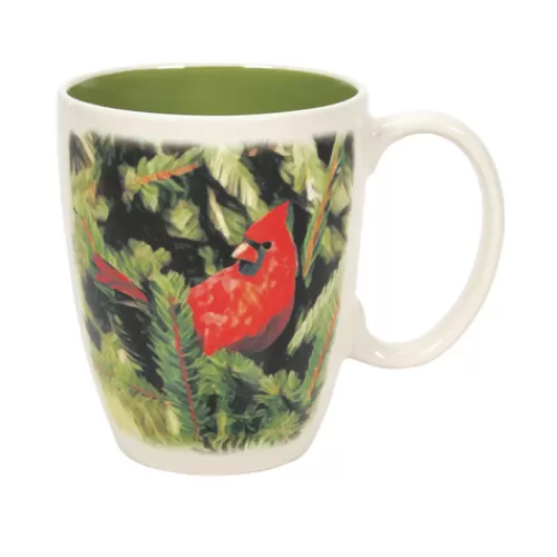 Tabletop>Tannenbaum Holiday Shop Caring Cardinals Beautiful Soul Mug