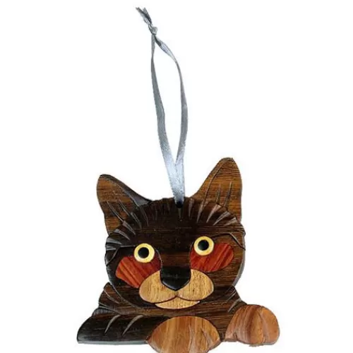 Animal Ornaments^Tannenbaum Holiday Shop Cat Ornament