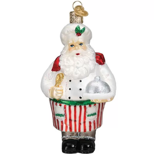 Santa Ornaments^Tannenbaum Holiday Shop Chef Santa