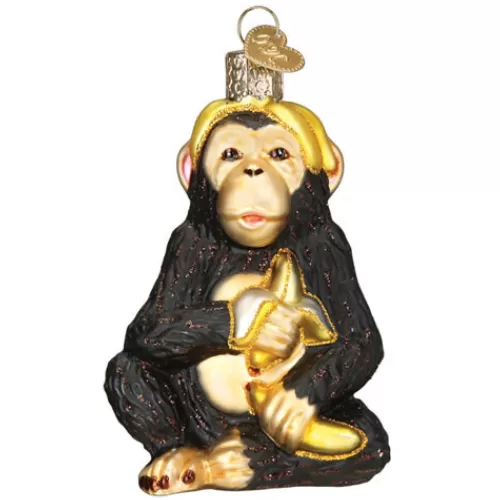 Animal Ornaments^Tannenbaum Holiday Shop Chimpanzee