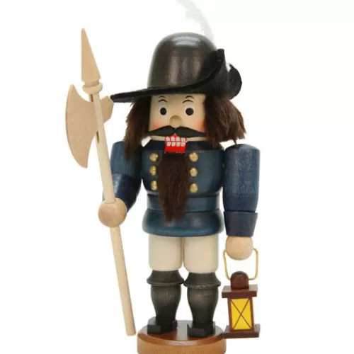 German Nutcrackers, Smokers, And Pyramids>Tannenbaum Holiday Shop Christian Ulbricht Nutcracker - Nightwatcher