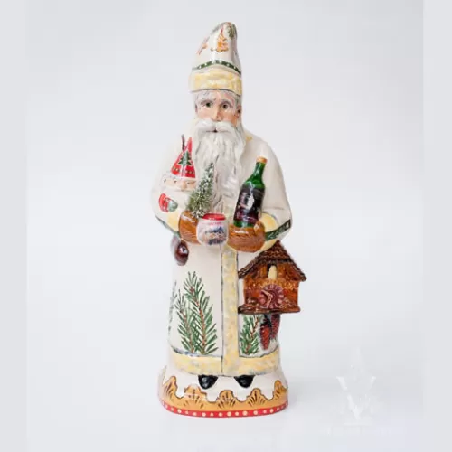 Gingerbread Ornaments, Houses, And Decor>Tannenbaum Holiday Shop Christkindlesmarkt Gluhwein Santa