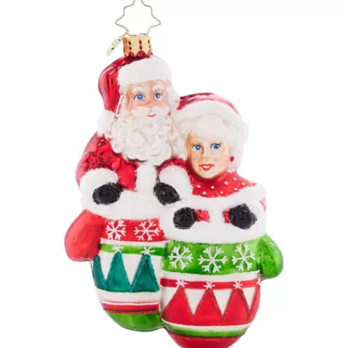 Santa Ornaments^Tannenbaum Holiday Shop Christmas Couple